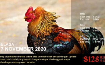 Jadwal S128 Selasa 17 November 2020